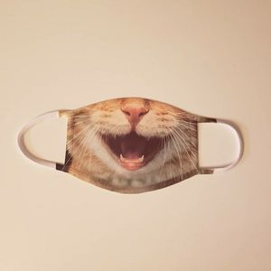 Meow Meow Mask - non-medical face covering